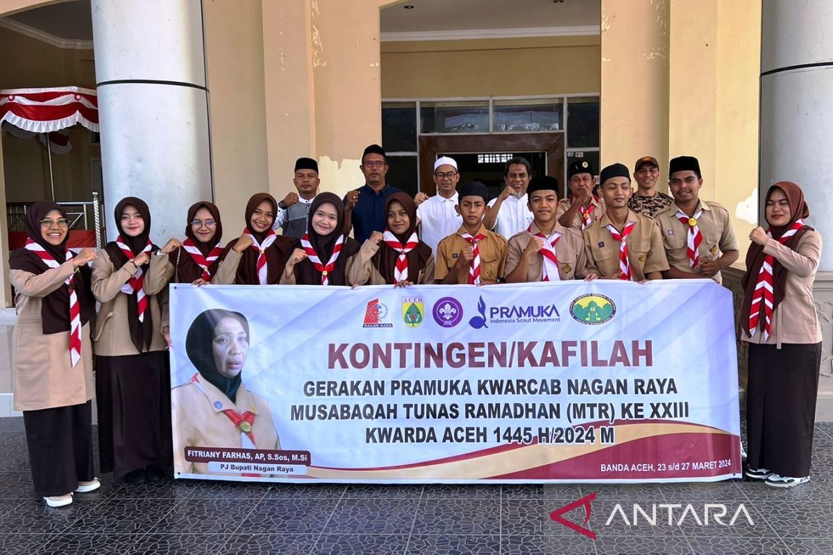 Pemkab Nagan Raya kirim 22 peserta ke ajang MTR Ramadhan 2024