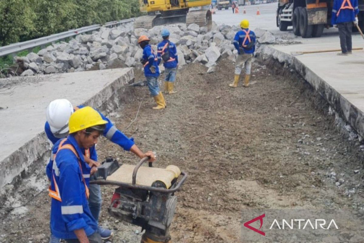 Jamasarga perbaiki Tol Jakarta-Cikampek pastikan kelancaran arus mudik Idul Fitri