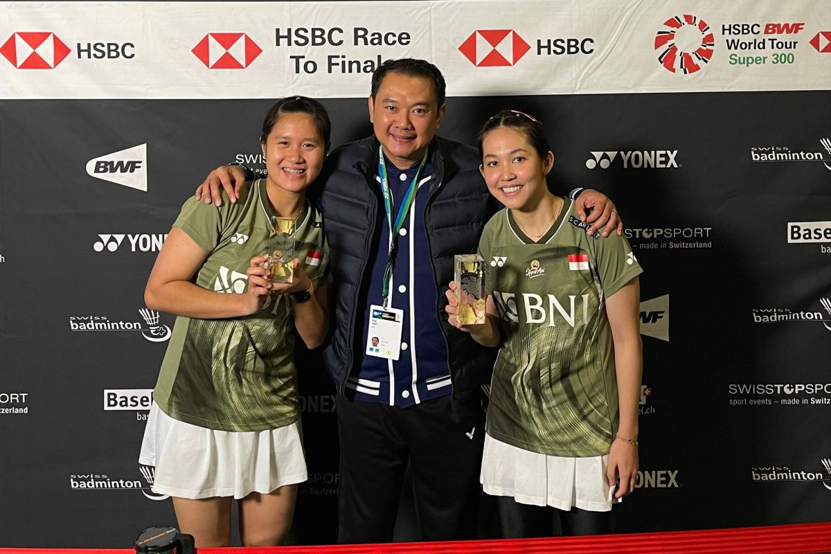 Lanny/Ribka semakin termotivasi setelah menjuarai Swiss Open 2024