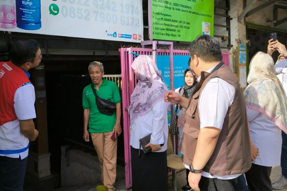 Pemprov Lampung bersama Pertamina lakukan pengecekan stok LPG
