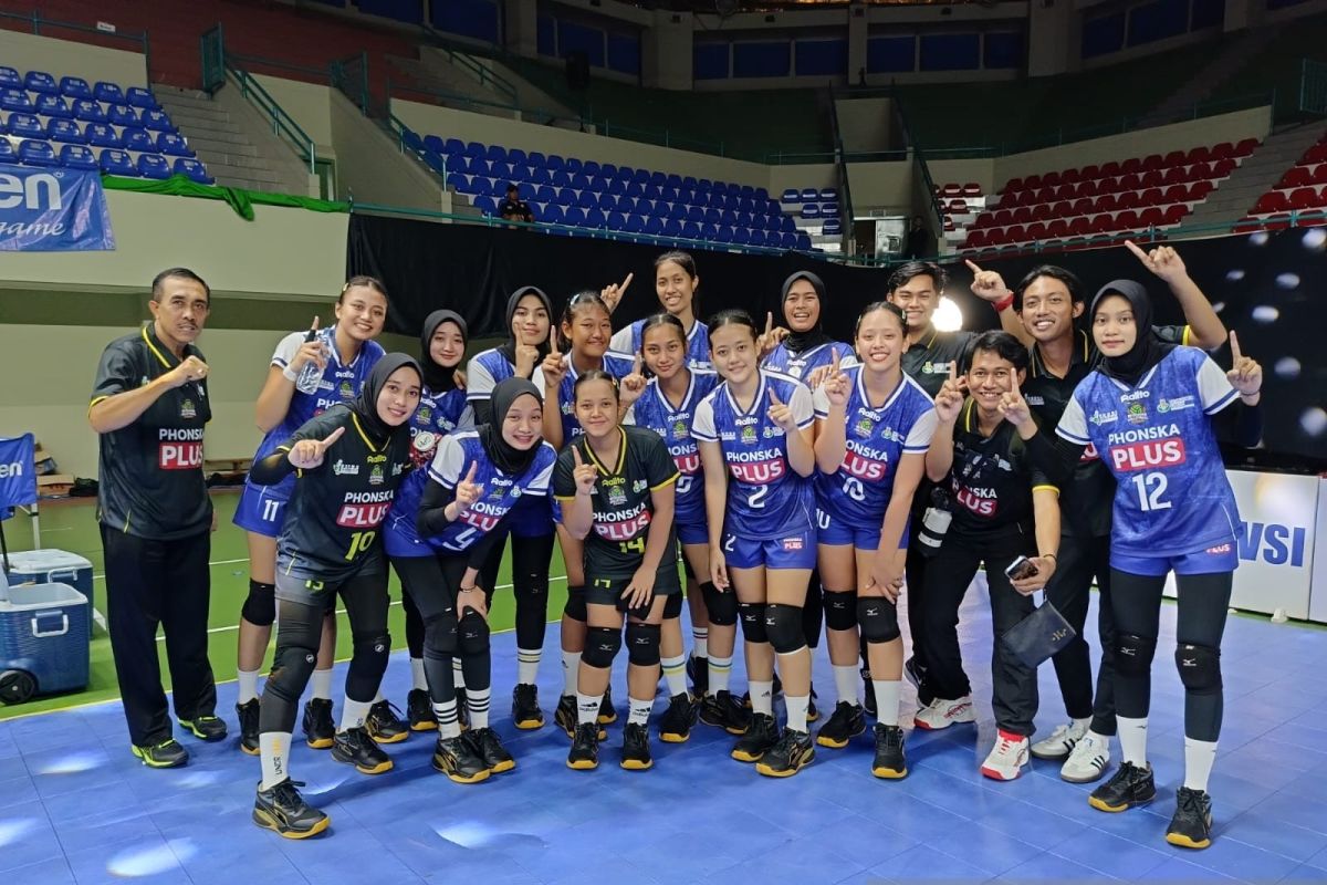 Tim voli putri Petrokimia Gresik juarai Nusantara Cup 2024