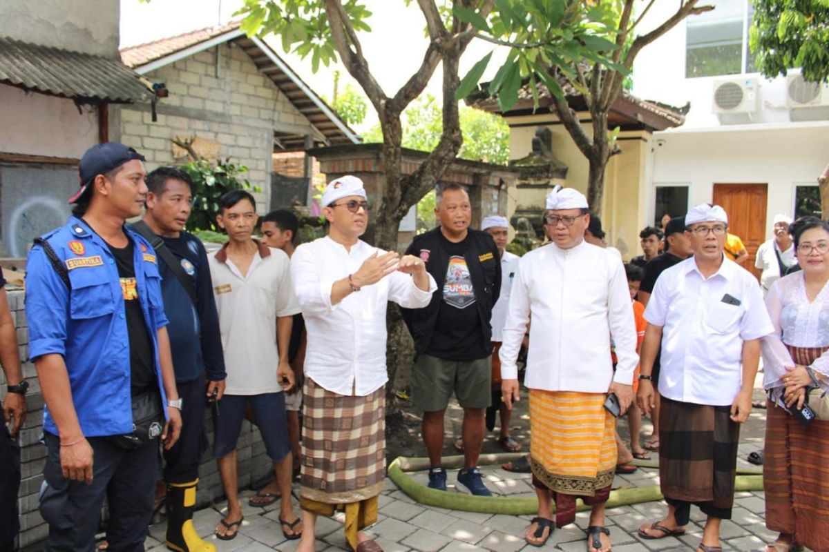 Pemkot Denpasar siapkan bantuan perbaikan rumah korban kebakaran gudang AC