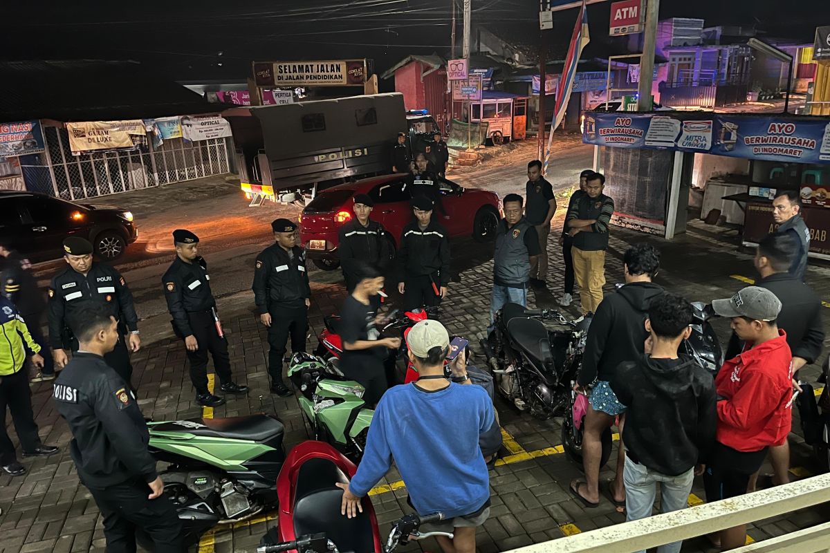 Operasi Pekat Polres Sukabumi fokus atasi gangguan kamtibmas