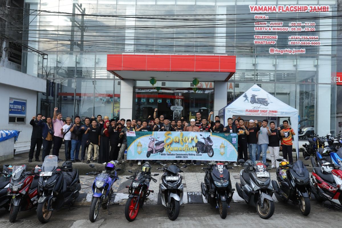 Yamaha gelar safari Ramadhan bersama ratusan riders