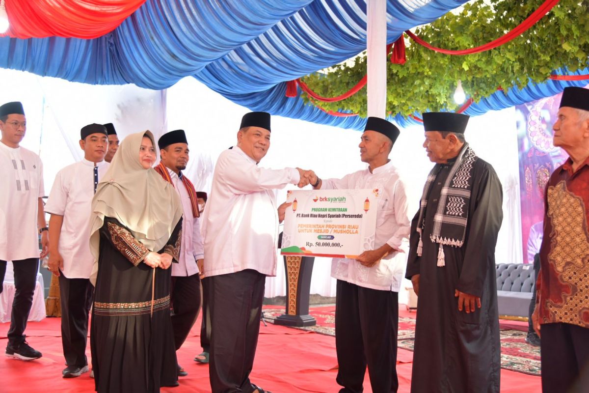 Safari Ramadhan PJ Gubri di Pinggir, Bupati Bengkalis paparkan pembangunan