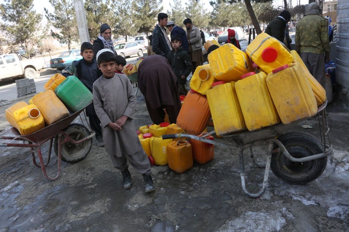 UNDP: Hampir 80 persen populasi Afghanistan sulit akses air minum