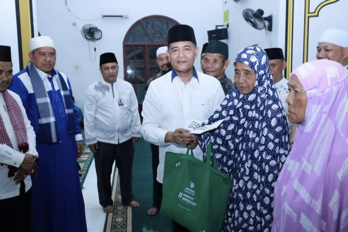 Wakil Ketua I DPRD Siak hadiri Safari Ramadhan di Selat Guntung