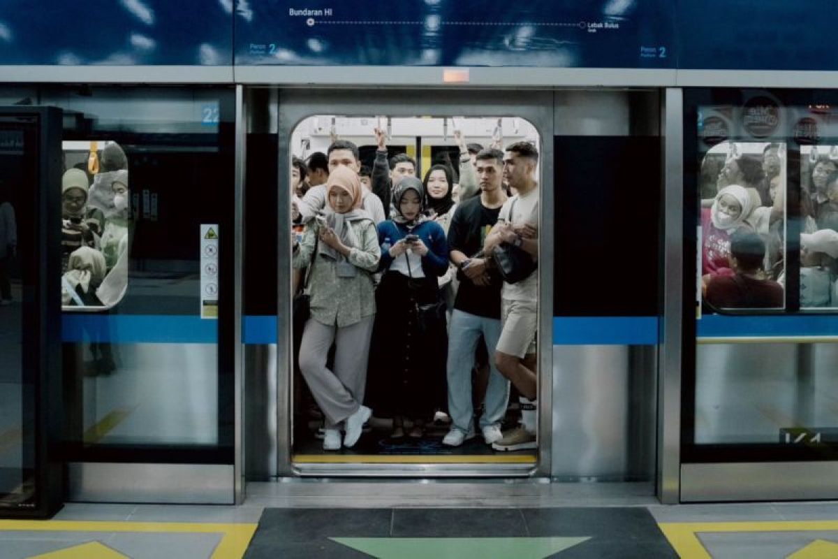 MRT Jakarta catat 102 juta pengguna sepanjang lima tahun beroperasi
