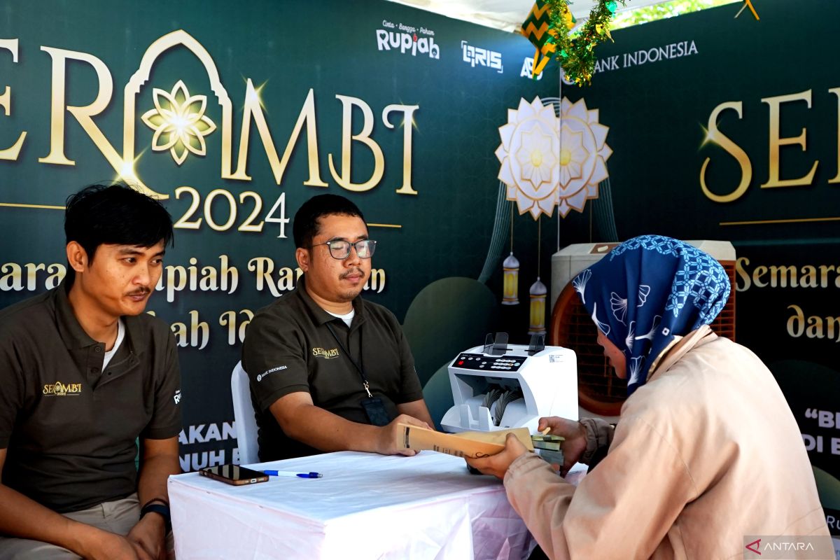 BI dan perbankan membuka layanan penukaran uang terpadu di Gorontalo