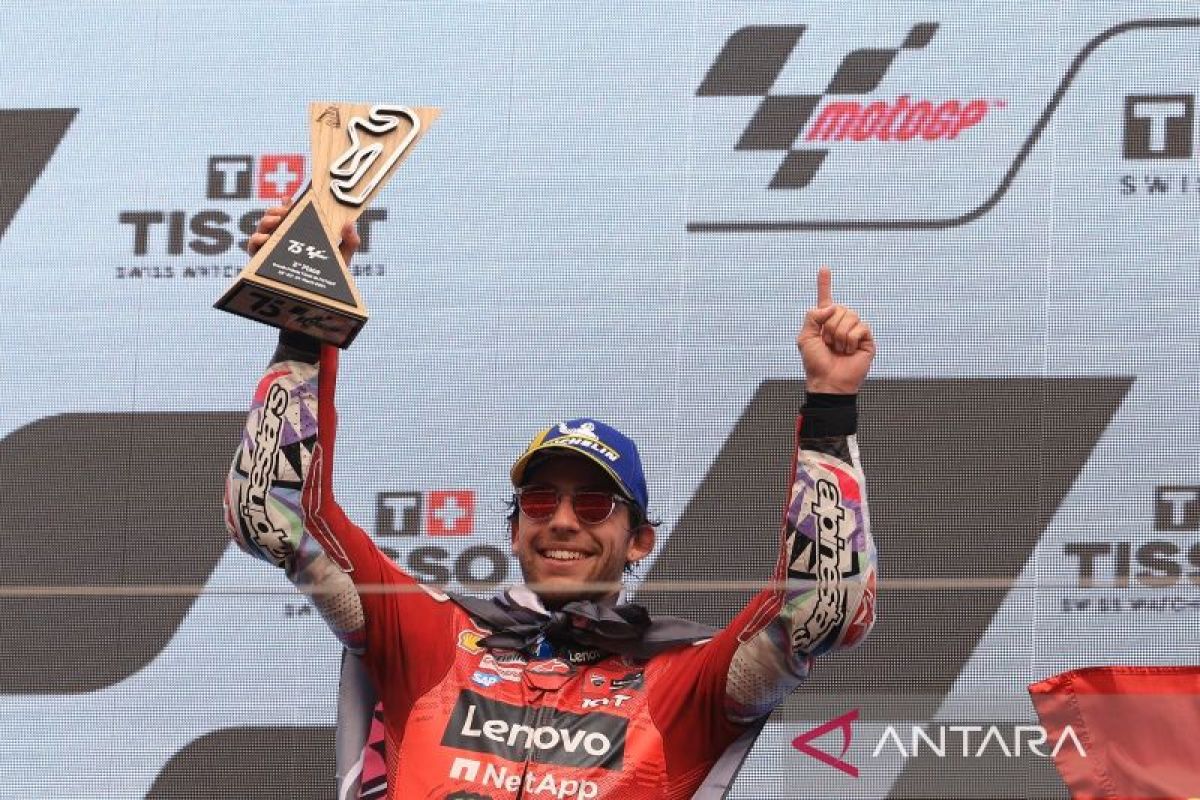 Bastianini sebut capaiannya di MotoGP Portugal di Sirkuit Algarve adalah sesuatu yang istimewa