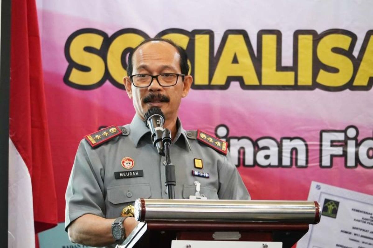Kemenkumham Aceh gelar sosialisasi layanan fidusia