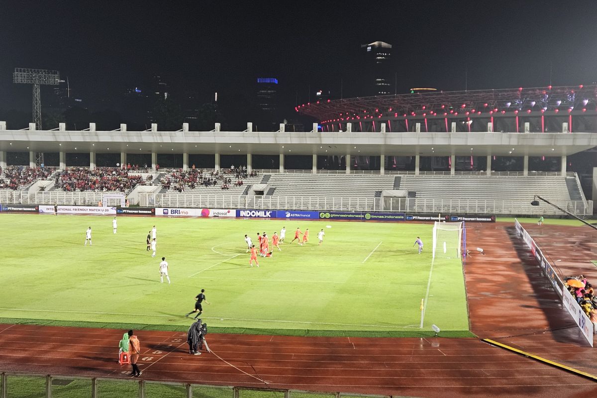 Gol Ji Da Bin bikin hasil imbang 1-1 Indonesia U-20 lawan China