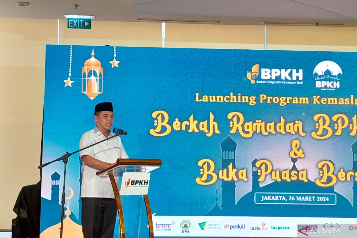 Wamenag: Program Berkah Ramadhan BPKH bentuk kemanfaatan pada umat