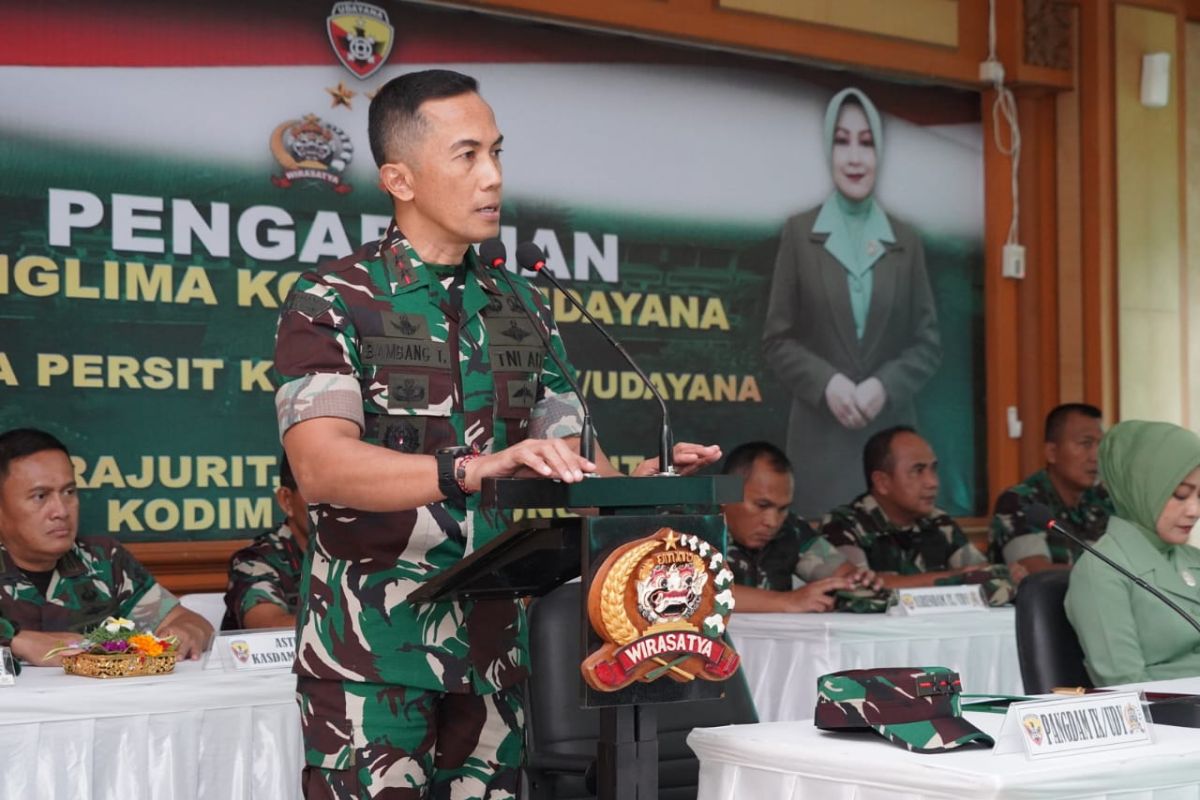 Pangdam Udayana ingatkan prajurit peka pada kebutuhan masyarakat