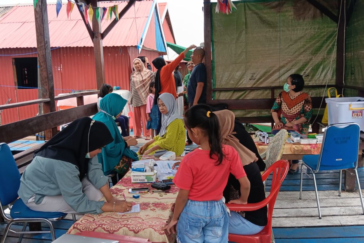 Pelindo grup gelar pemeriksaan kesehatan gatis bagi warga Cambaya