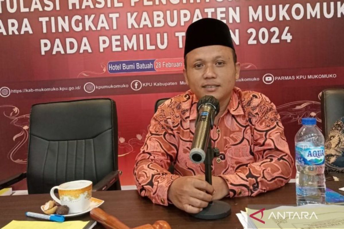 KPU Mukomuko tunggu putusan MK untuk penetapan caleg terpilih