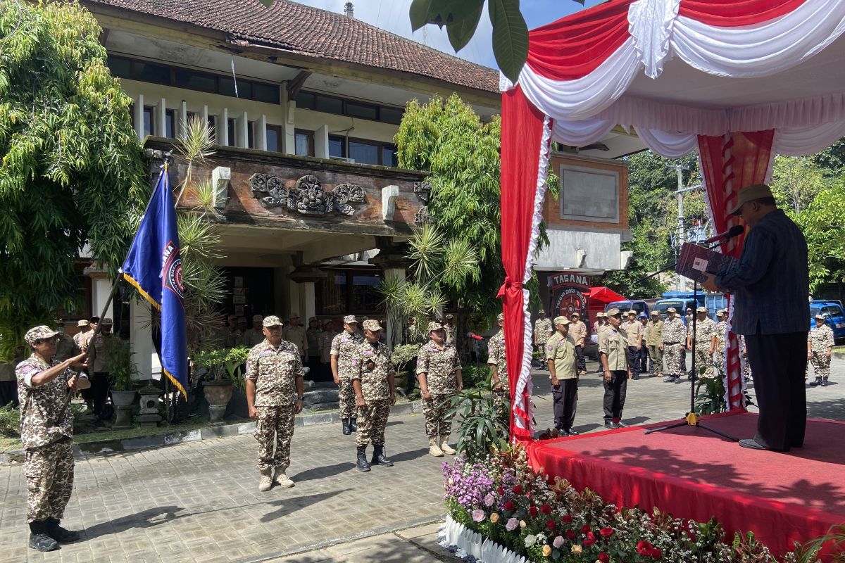 Pemprov Bali lantik ratusan Tagana utamakan bantu daerah rawan