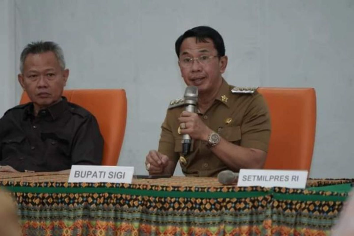 Pemkab Sigi imbau masyarakat jaga ketertiban selama kunker Presiden Jokowi