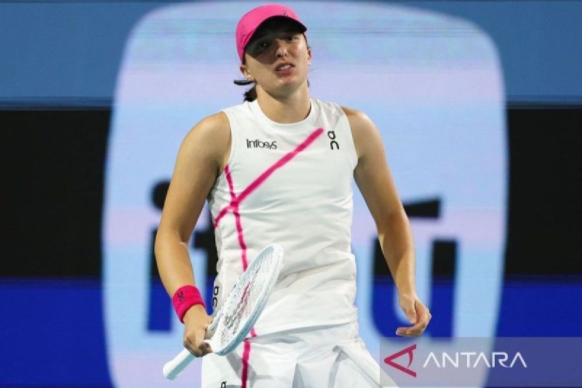 Unggulan Iga Swiatek tersisih dari Miami Open