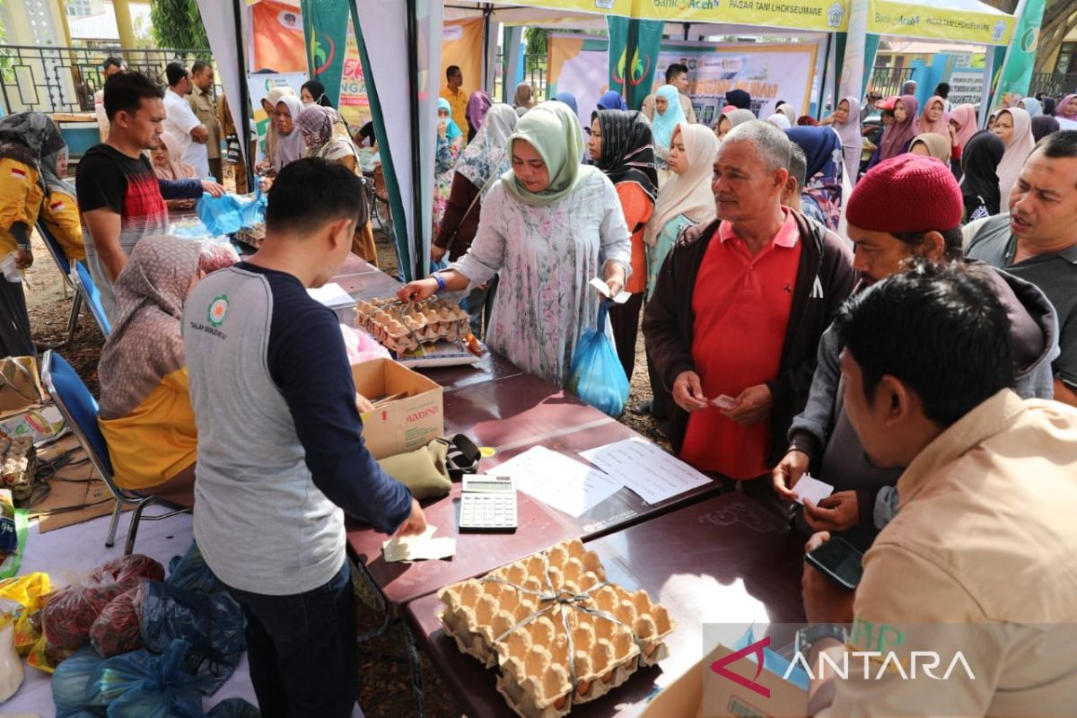 Pemkot Lhokseumawe tekan Inflasi jelang Idul Fitri lewat pasar murah