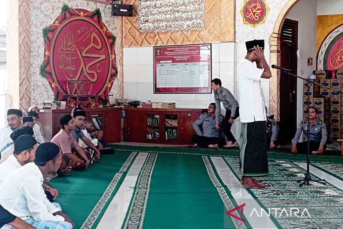 Puluhan narapidana Rutan Banda Aceh ikuti lomba keagamaan Ramadhan 1445 H