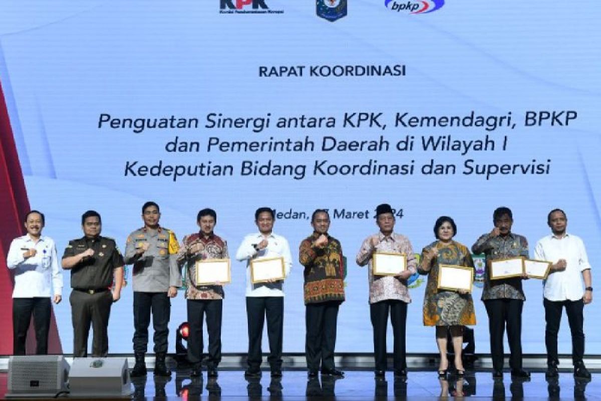 Pemprov Sumut komitmen tingkatkan pencapaian  MCP dari KPK