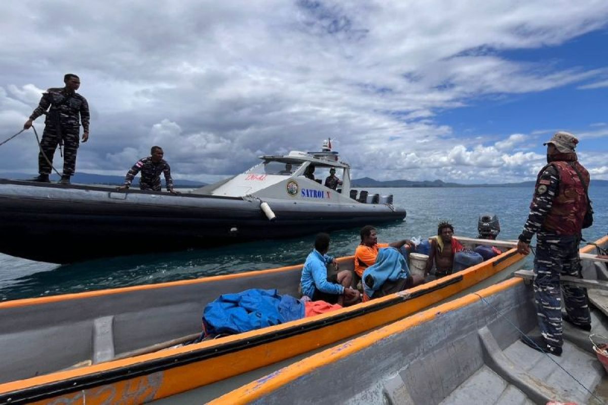 Danlantamal X: patroli TNI -AL gagalkan penyelundupan BBM ke PNG