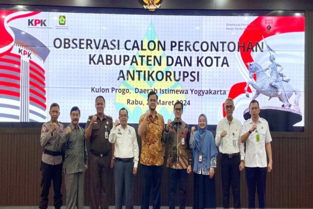 KPK laksanakan observasi Kulon Progo calon percontohan kabupaten antikorupsi