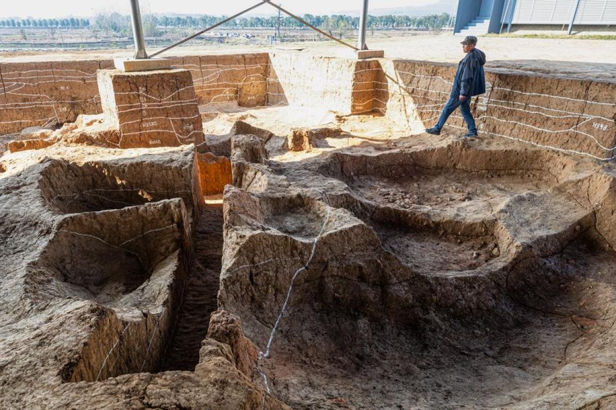 Menilik situs peninggalan Qujialing di Hubei, China