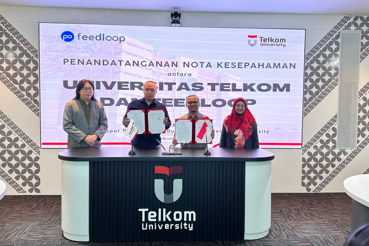 Feedloop AI dan Telkom University kerja sama kemajuan pendidikan dan AI