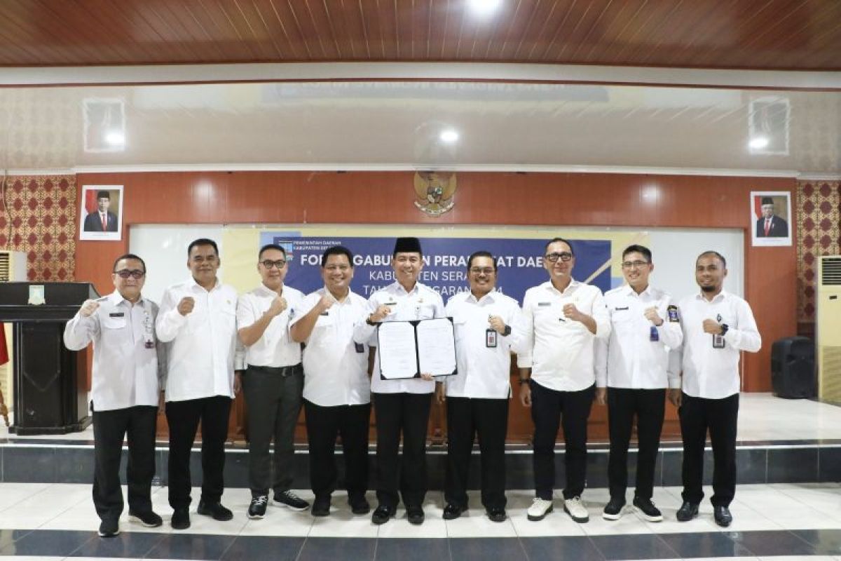 Forum gabungan perangkat daerah Kabupaten Serang sinergikan program