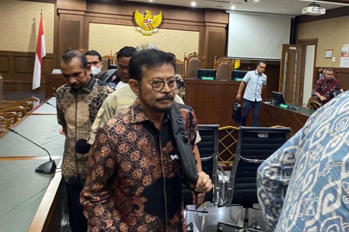 Hakim kabulkan permohonan Syahrul Yasin Limpo untuk pindah rutan