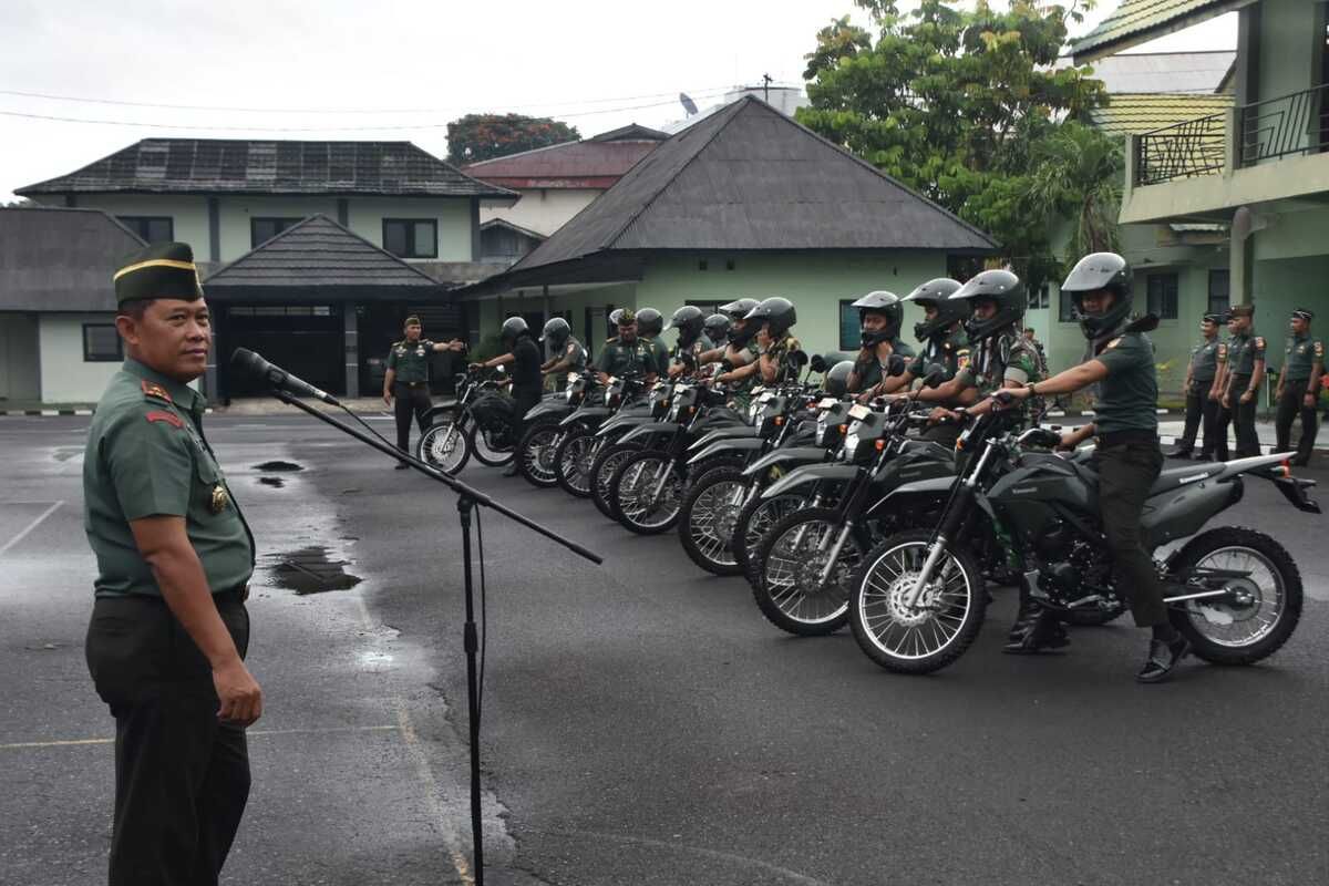 Danrem 131/Santiago: Manfaatkan  kendaraan dinas untuk mendukung tugas