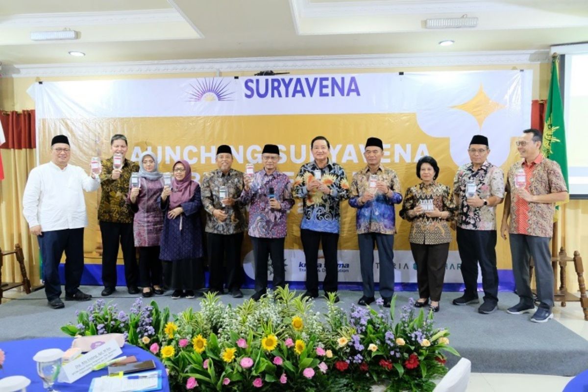 Satoria dan Muhammadiyah luncurkan produk cairan infus