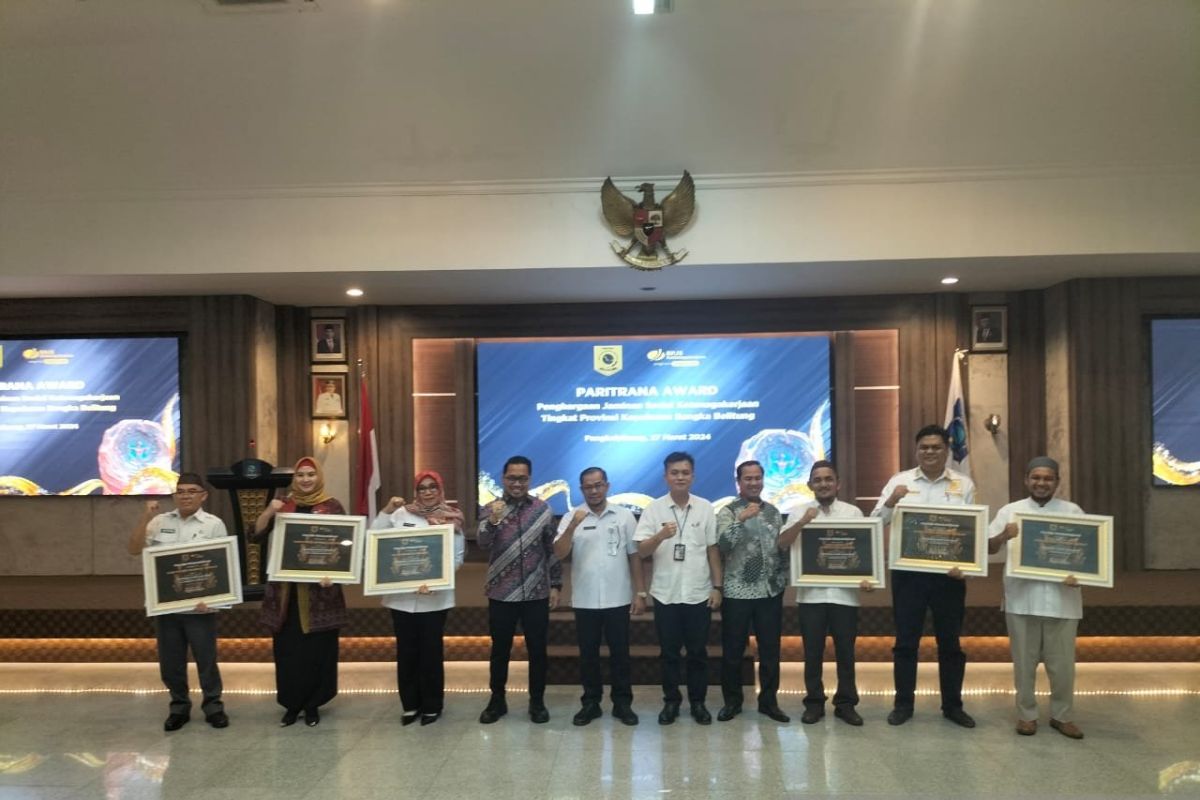 17 pemenang dari 8 katagori terima Paritrana Award 2023