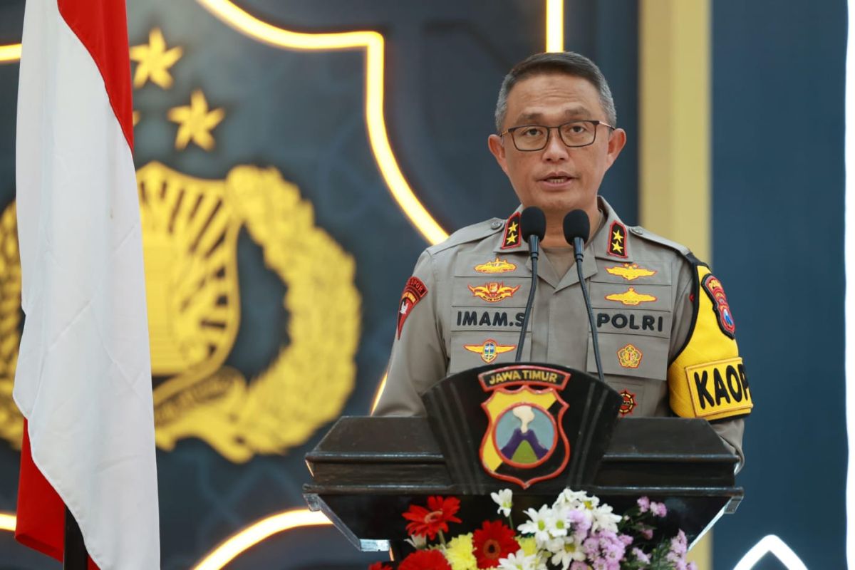 Polda Jatim siagakan 16 ribu personel gabungan amankan Lebaran 2024