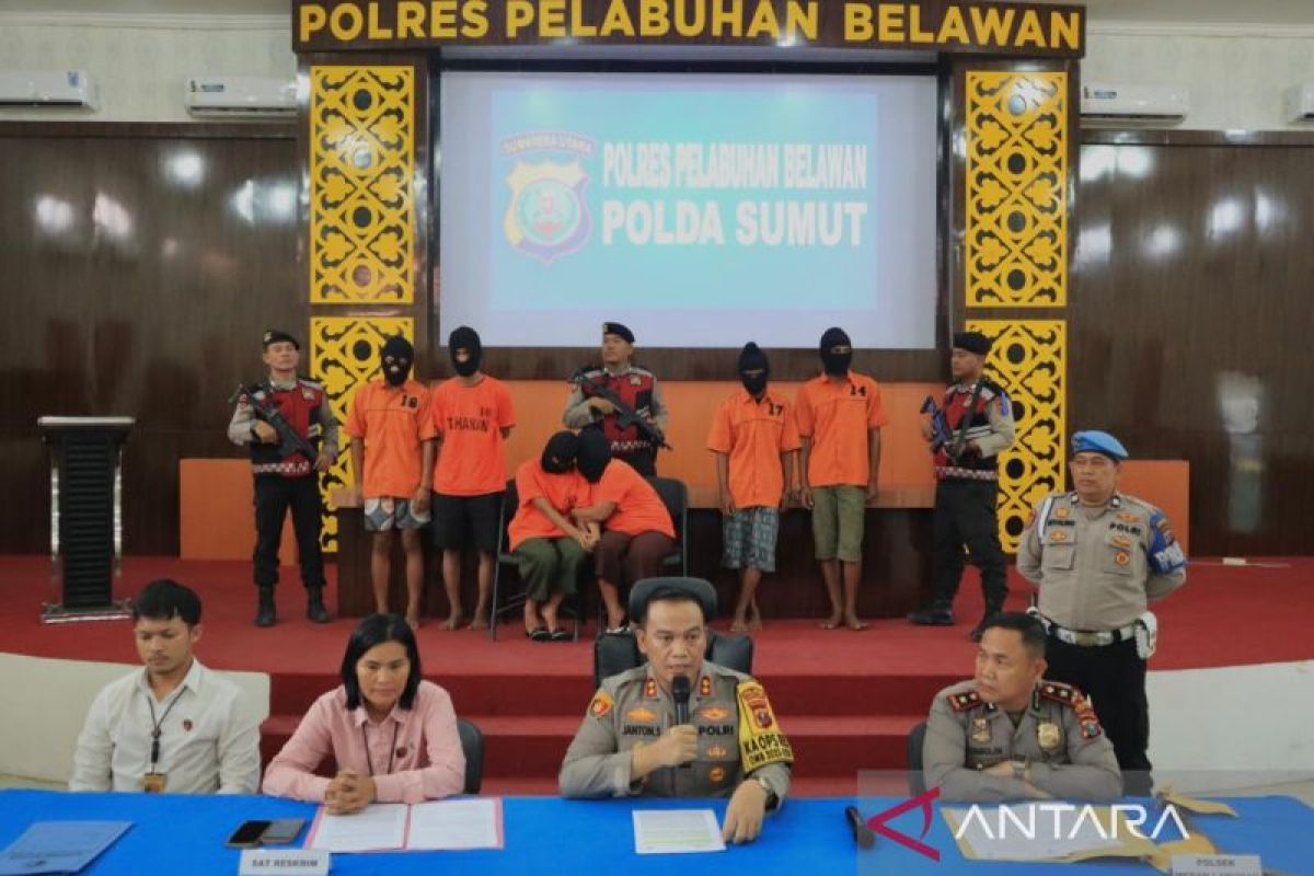 Polres Belawan Ungkap Kasus Eksploitasi Anak