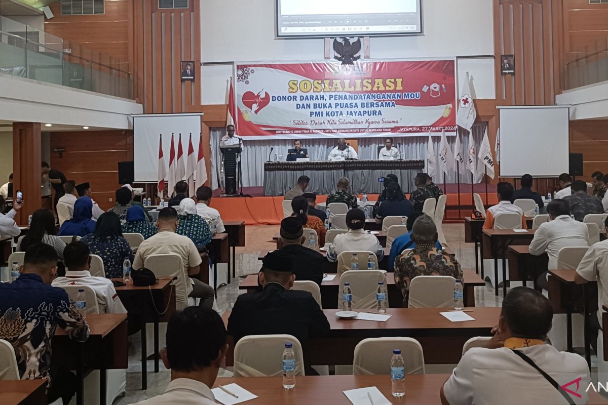 Pemkot Jayapura ajak pendonor darah membantu sesama