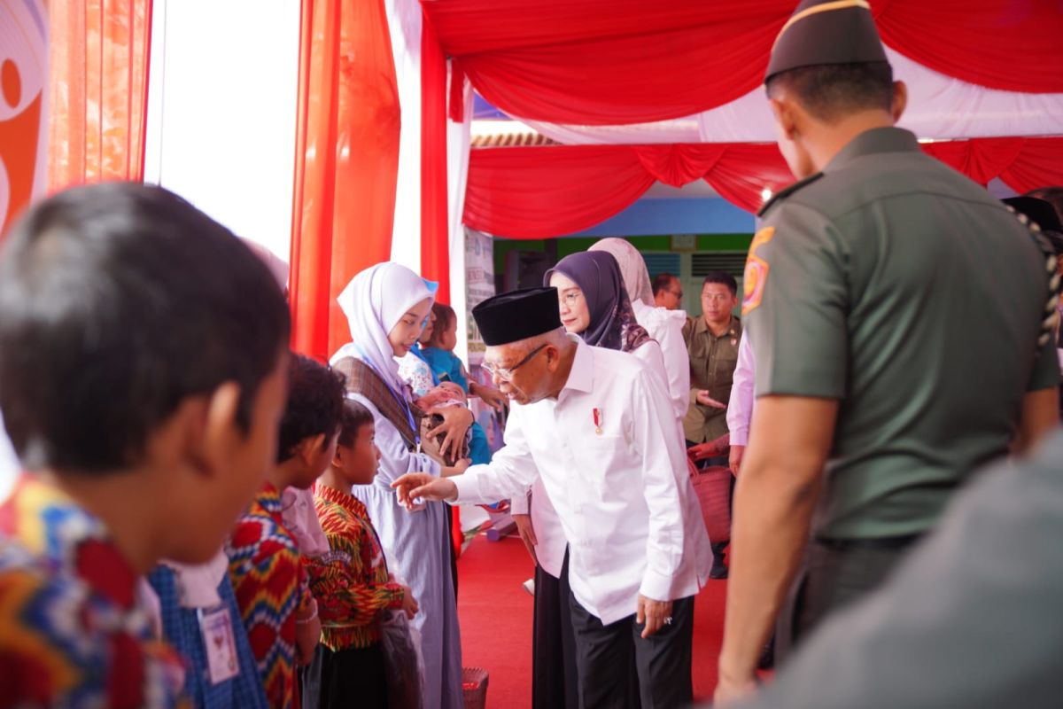 Wapres Ma'ruf minta Posyandu Surya Sehat tingkatkan pelayanan