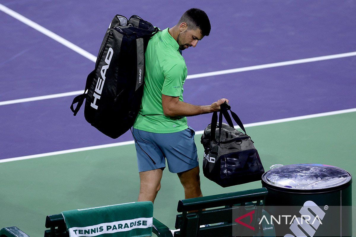 Cedera lutut, Novak Djokovic mundur dari French Open