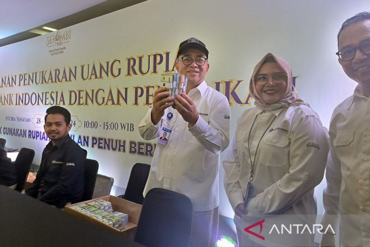 BI dan perbankan buka kuota penukaran rupiah 5.000 orang per hari