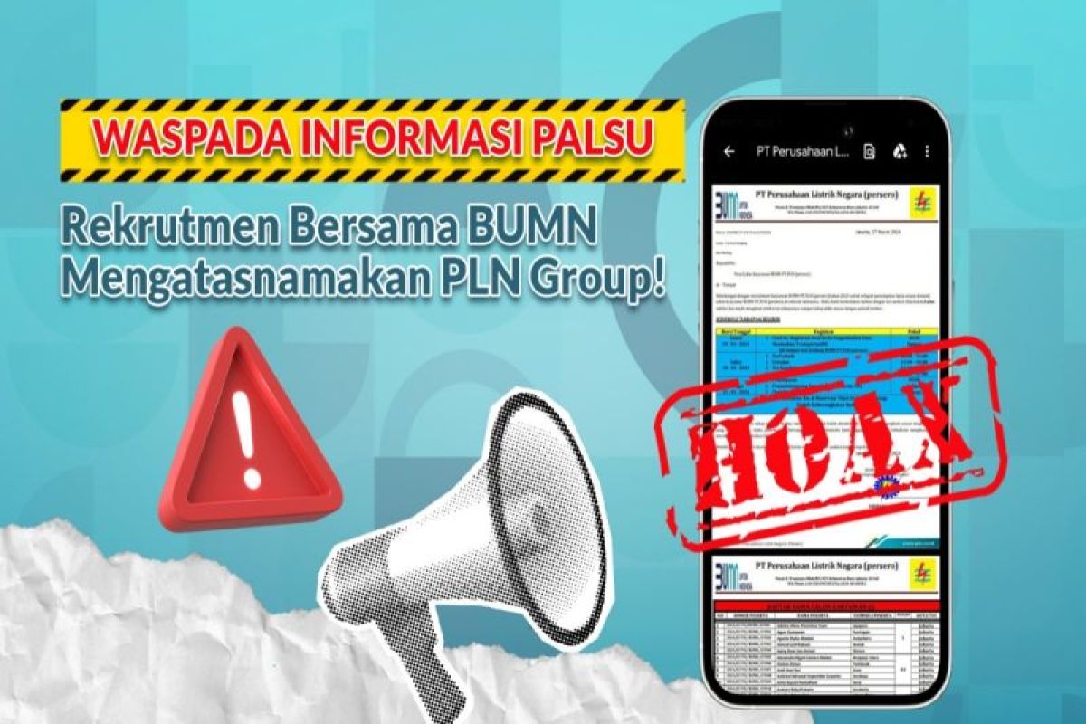 PLN imbau masyarakat waspadai penipuan dan pungli rekrutmen pegawai