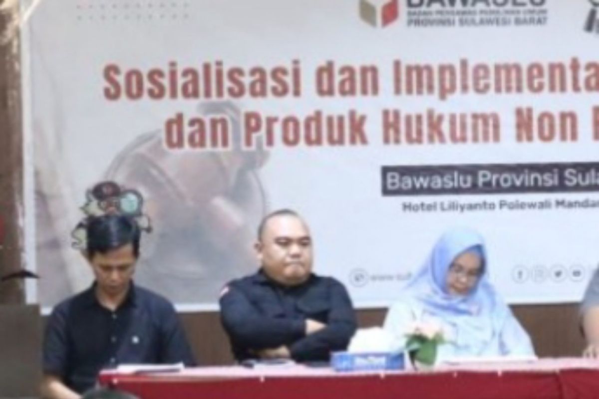 Bawaslu Sulbar perkuat pemahaman regulasi hadapi PHPU