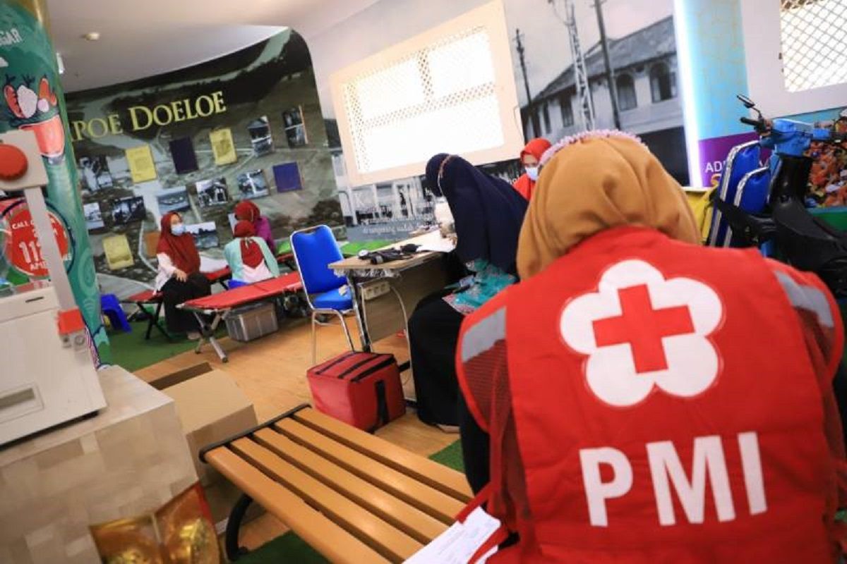 PMI  Tangerang terus gencarkan donor meski stok darah aman hingga Lebaran