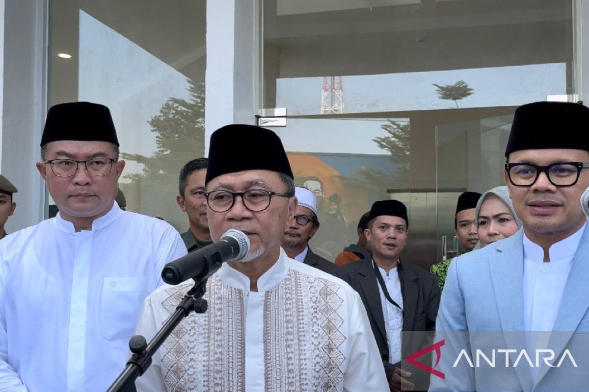 Mendag Zulkifli Hasan resmikan Masjid Agung Kota Bogor