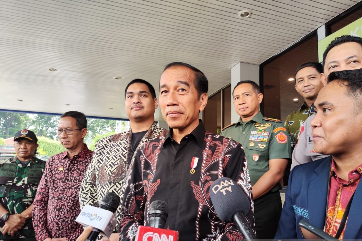 Presiden Jokowi enggan mengomentari sidang gugatan PHPU Pilpres