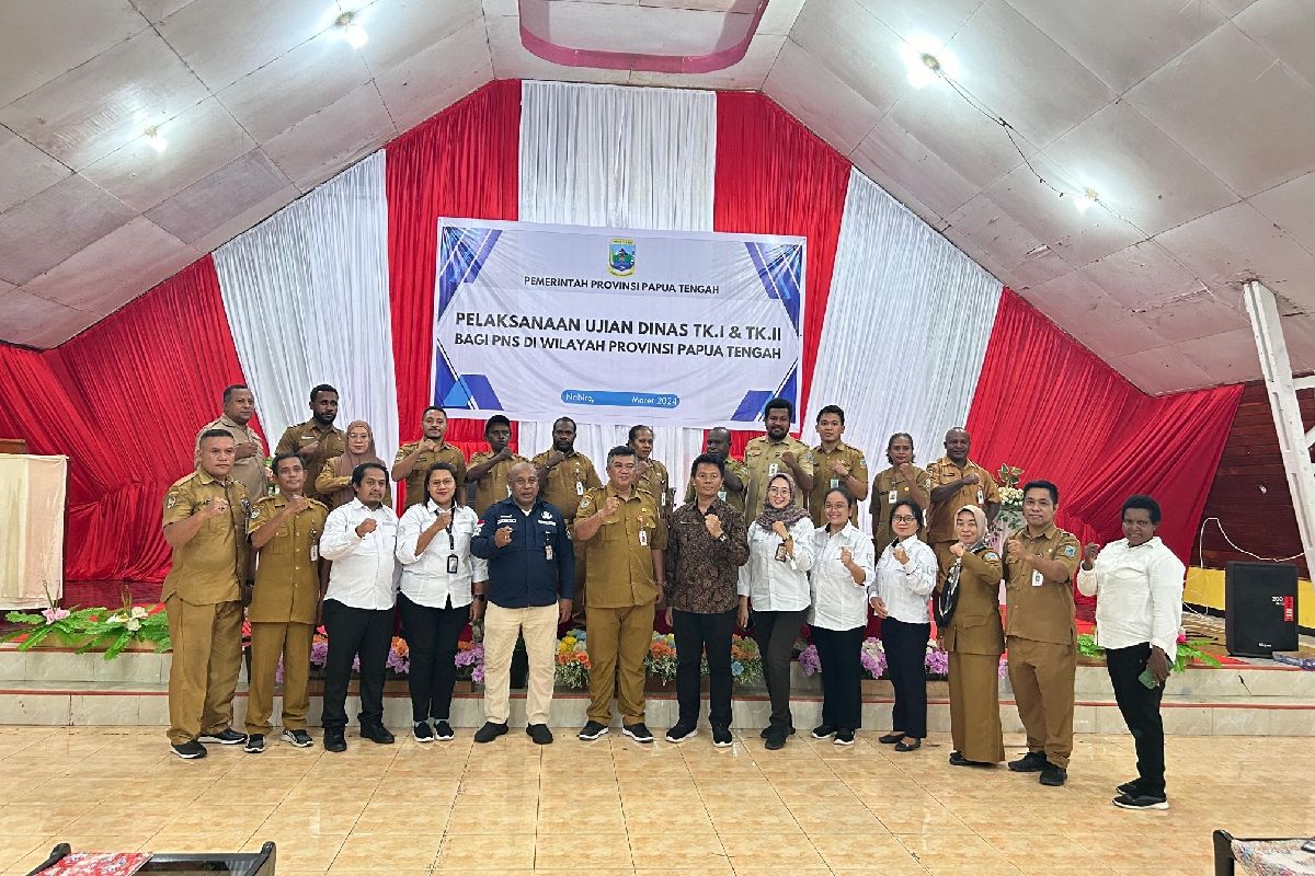 212 ASN Pemprov Papua Tengah ikut ujian penyesuaian ijazah
