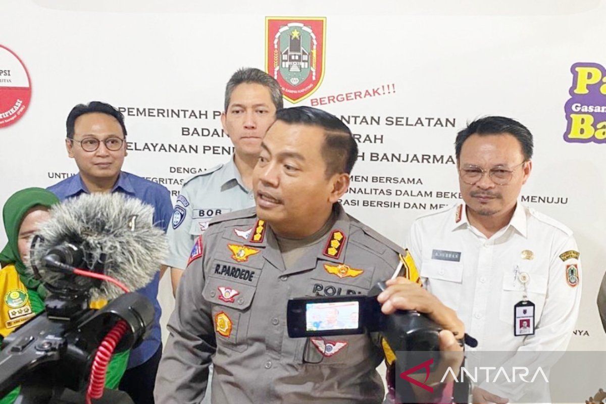 Ditlantas Polda Kalsel gelar mudik gratis untuk 500 orang