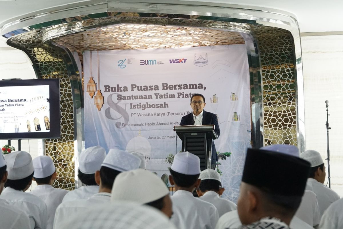 Bertepatan dengan Malam Nuzulul Qur'an, Waskita Gelar Doa Bersama dan Berikan Santunan Yatim Piatu