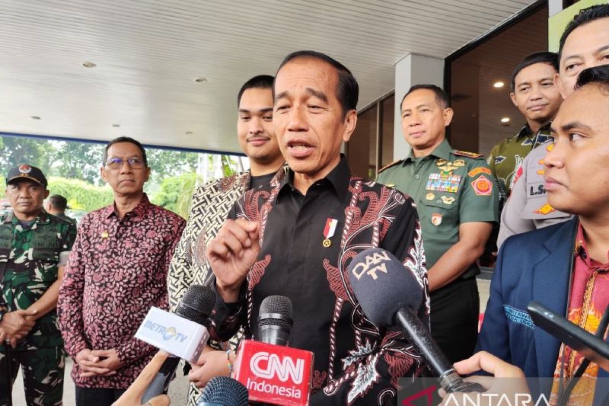 Presiden Jokowi enggan komentari sidang gugatan PHPU Pilpres